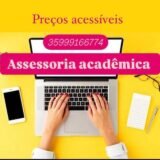 Trabalhos Acadêmicos Cruzeiro do Sul/Uninter/Anhanguera, etc. 🎓📚