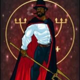 Tarot, runa, Exu veludo